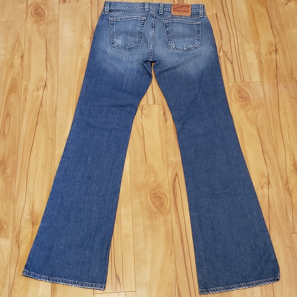 LUCKY BRAND DUNGAREES JEANS - Picture 2 of 11